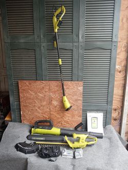 Sun Joe 24V IONMAX Cordless Garden Combo Kit | Leaf Blower | Grass Trimmer | Hedge Trimmer