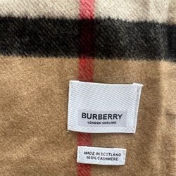 Burberry Check Scarf
