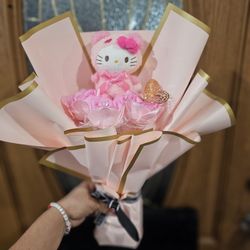 Hello  Kitty Ribbon Bouquet