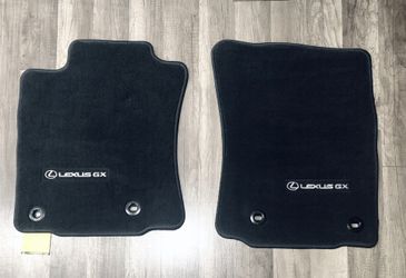 Genuine Lexus GX460 Carpet Floor Mats - Front Set (Driver & Passenger) 2010-2023 – Black