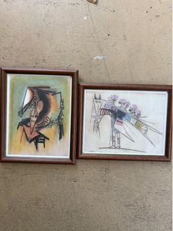 Two Prints From Cuban Artist Wilfredo Lam