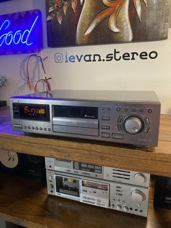 Vintage JVC XL-M417 6+1 CD Changer Grey-Brown | New Belts | Tested & Working