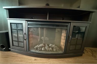 Moving sale-chair, ottoman, end tables, barstools, fireplaces
