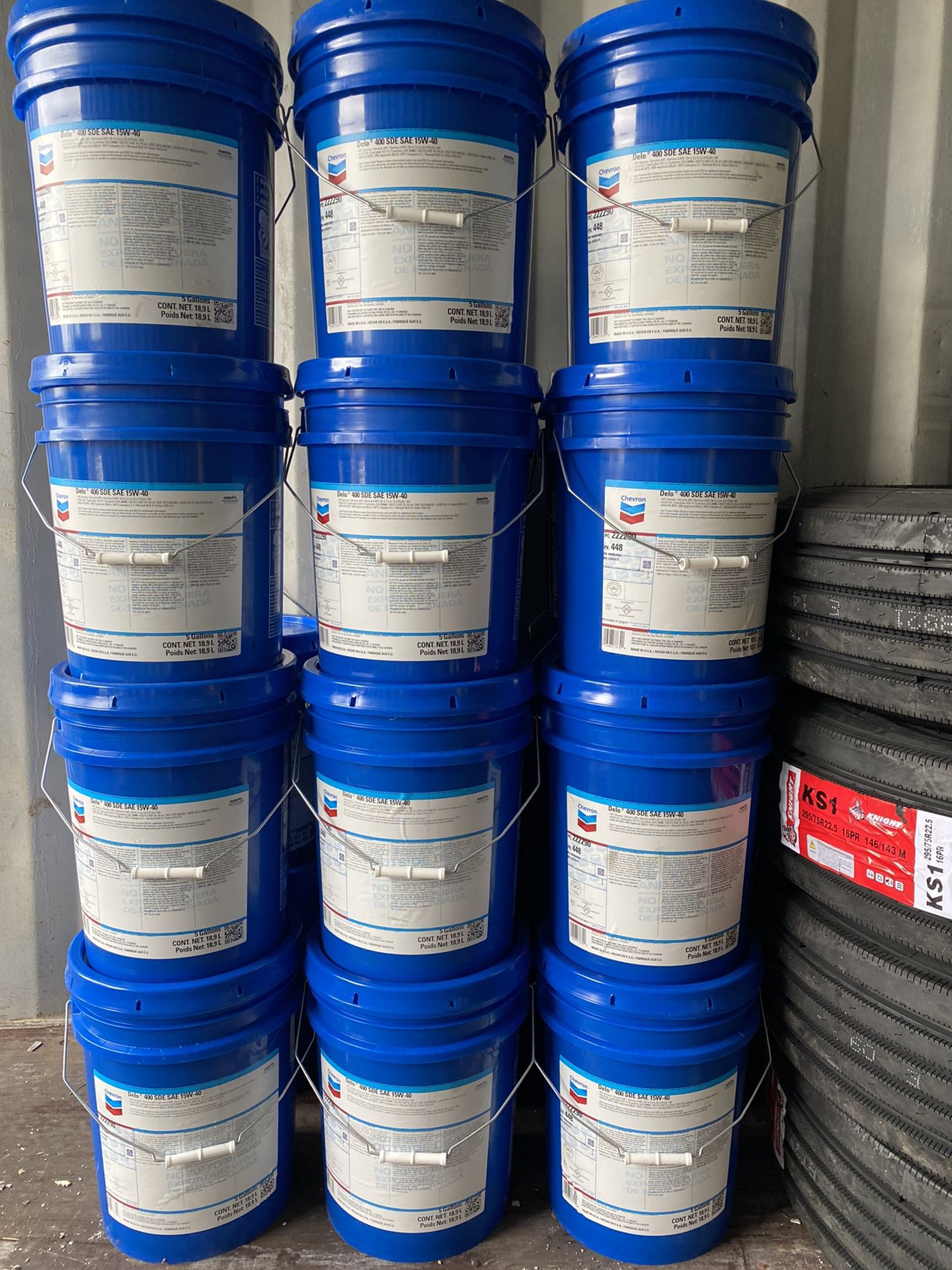 Chevron Delo Engine Oil 1540w for Sale in Murrieta, CA OfferUp