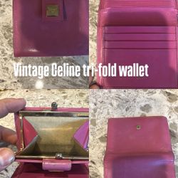Vintage Celine Wallet