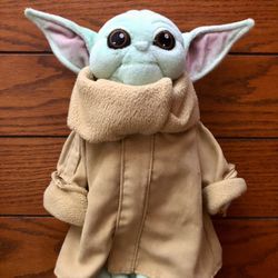 The Mandalorian THE CHILD Baby Yoda Star Wars Plush Doll Disney 10" Stuffed
