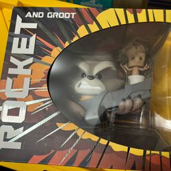 Rocket And Groot Figure