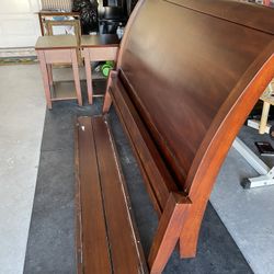 $300.00 Pottery Barn Bedroom Set (King) W/ End Tables