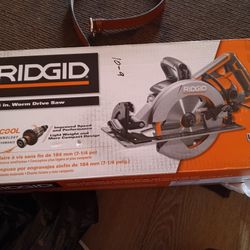 Ridgid 7-1/4 Worm Drive Saw