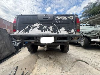 1st gen Nissan frontier front & back off-road bumper and grill