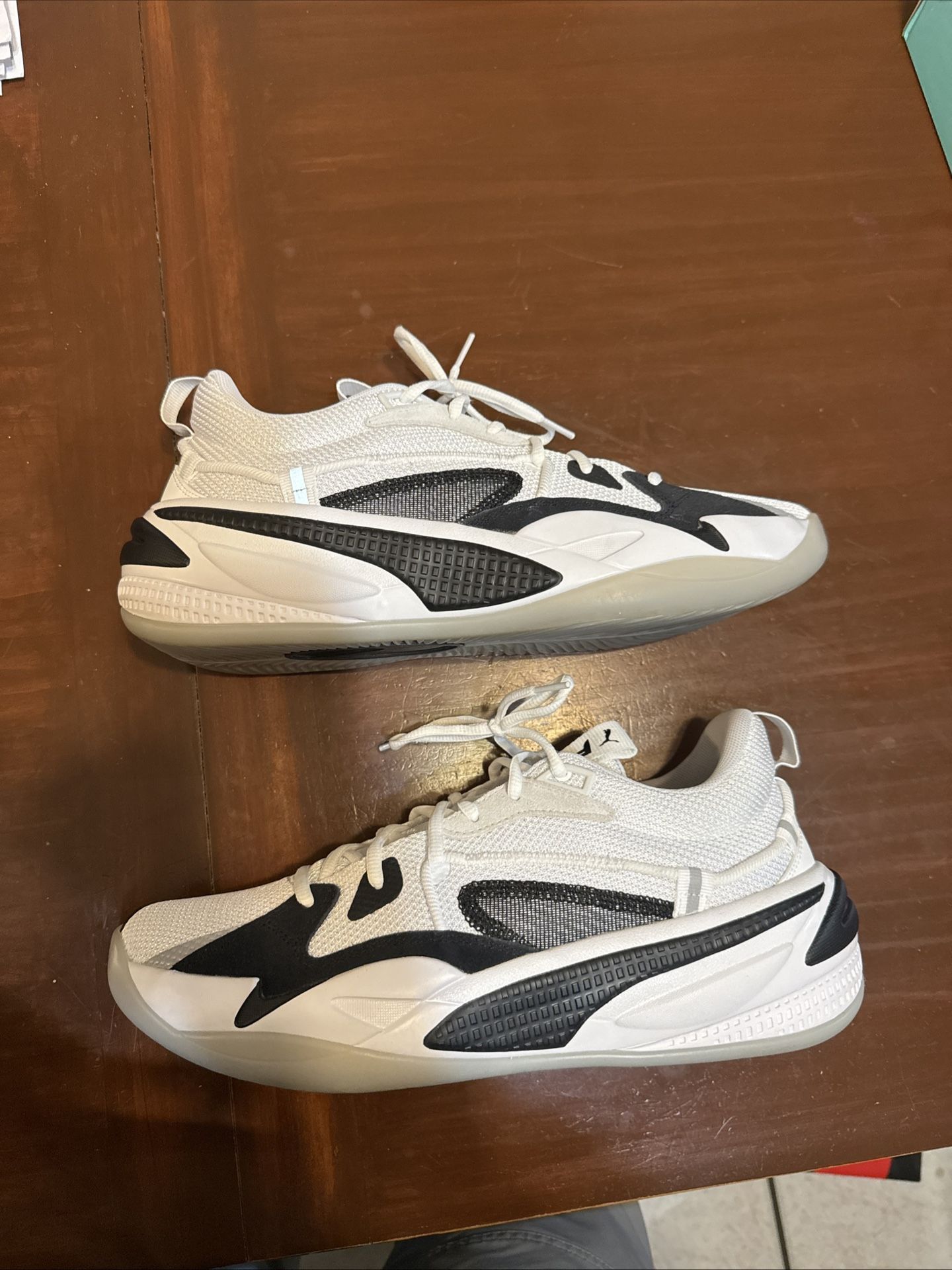 Puma RS Dreamer J Cole Basketball Shoe Ebony And Ivory Size 12