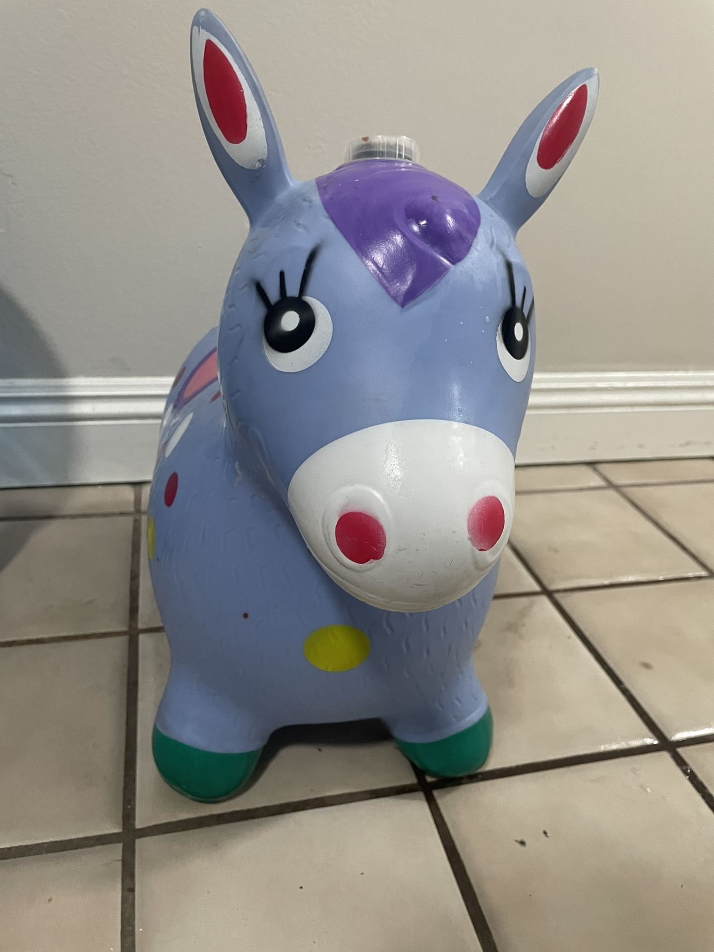 Inflatable Bouncy Horse Hopper Toy for Kids 