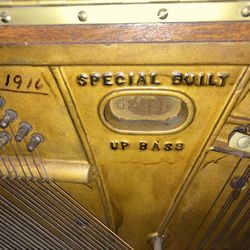1916 Waltham Piano 