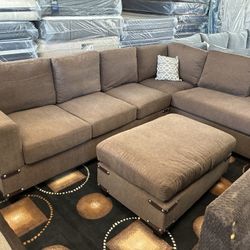 Sectional + Ottoman