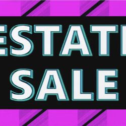 Estate Sale Friday June 14th 9am - 2 Pm