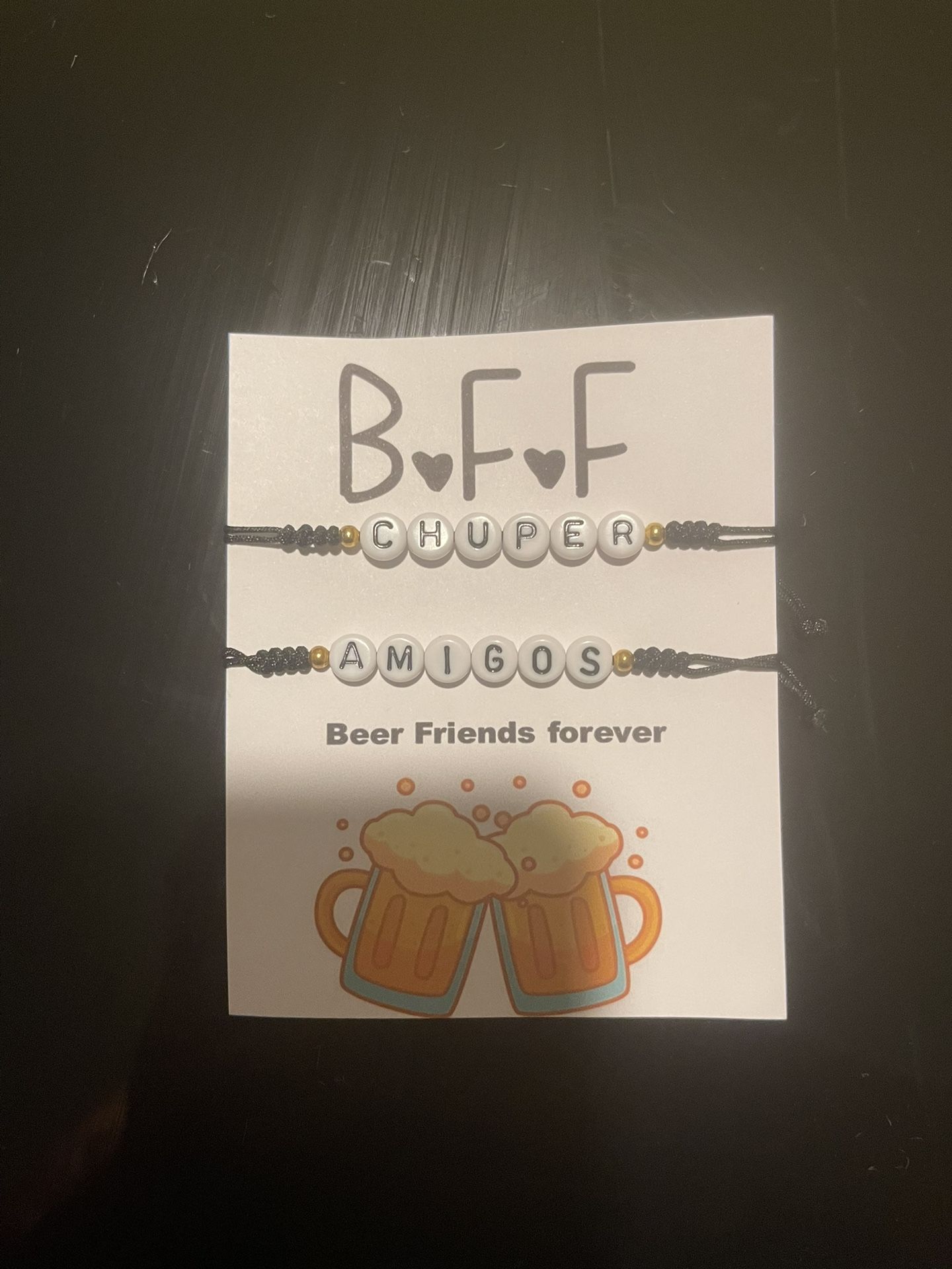 Beer friends Friendship bracelets 