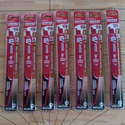 Diablo Amped Carbide Demolition Sawzall Blades 