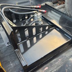 New mini skid steer brush cutter attachment