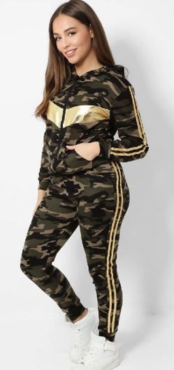 Light Camo Track Suit 