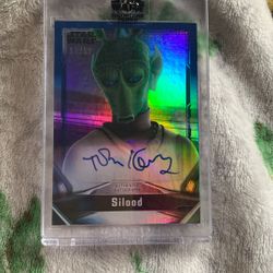 Tom Kenny Starwars Autographed Trading Card
