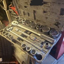 3/4" Heavy Duty 20 Pc Jumbo Socket Set