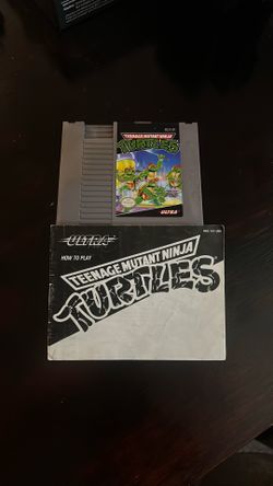 NES Teenage Mutan Ninja Turtles w/Manual