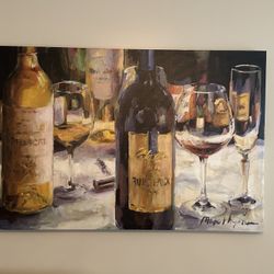 Wine Canvas Photo