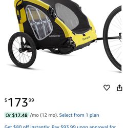 Schwinn Prescott Bike Trailer for Kids
