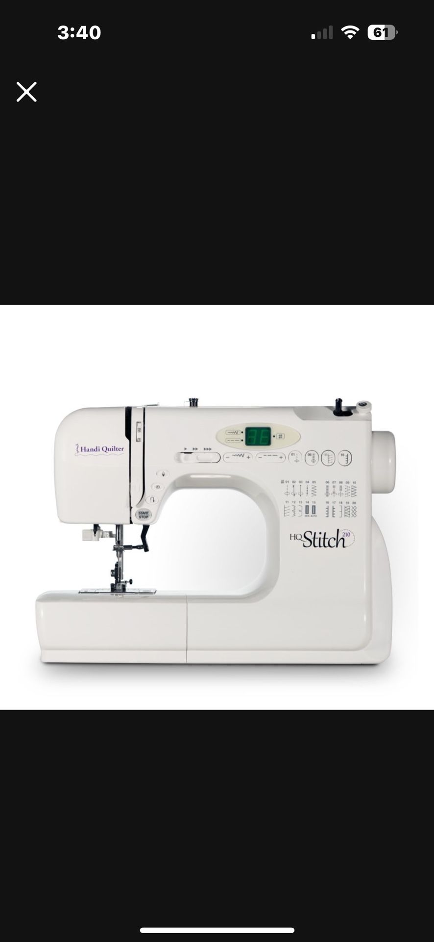 Handy Quilter Stitch 210