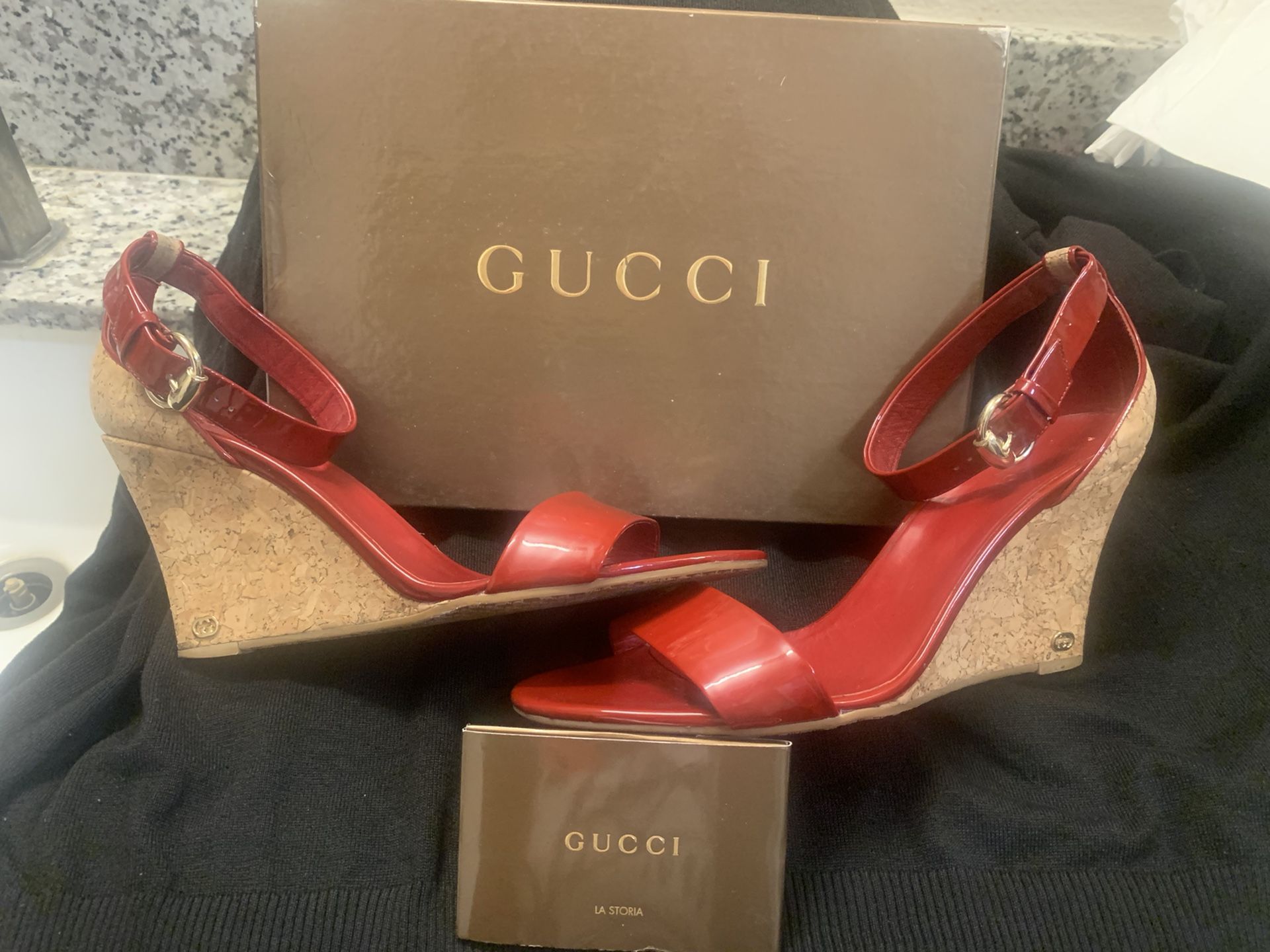 Gucci Wedge Sandels