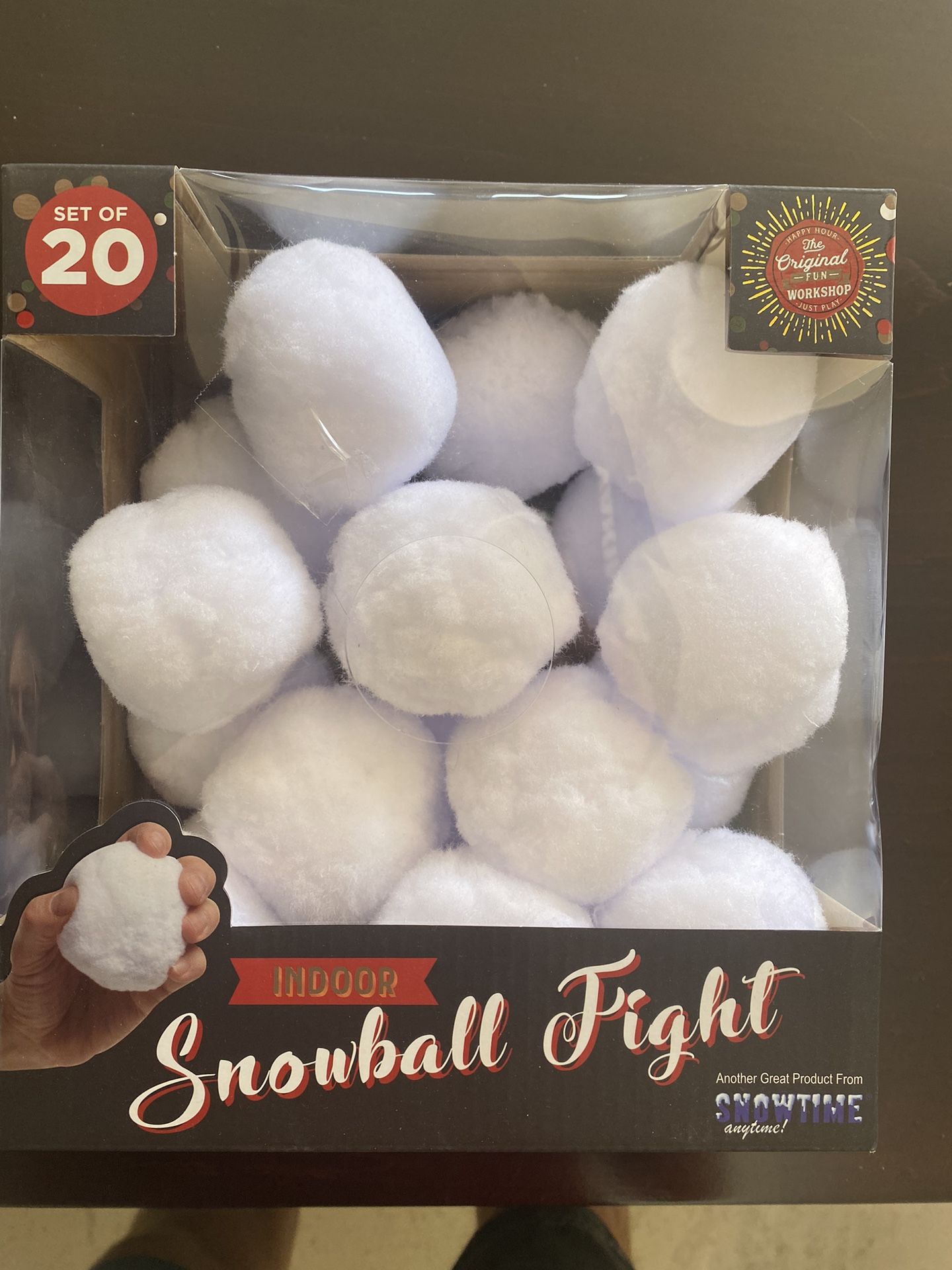 Indoor, Snowball Fight Kit