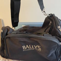 New Bally’s Wheeled Carry On With Strap