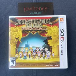 Final Fantasy Theatrhythm 3DS Nintendo