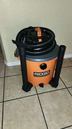 Rigid 16 gallon 5.0HP wet dry vacuum **$60 firm