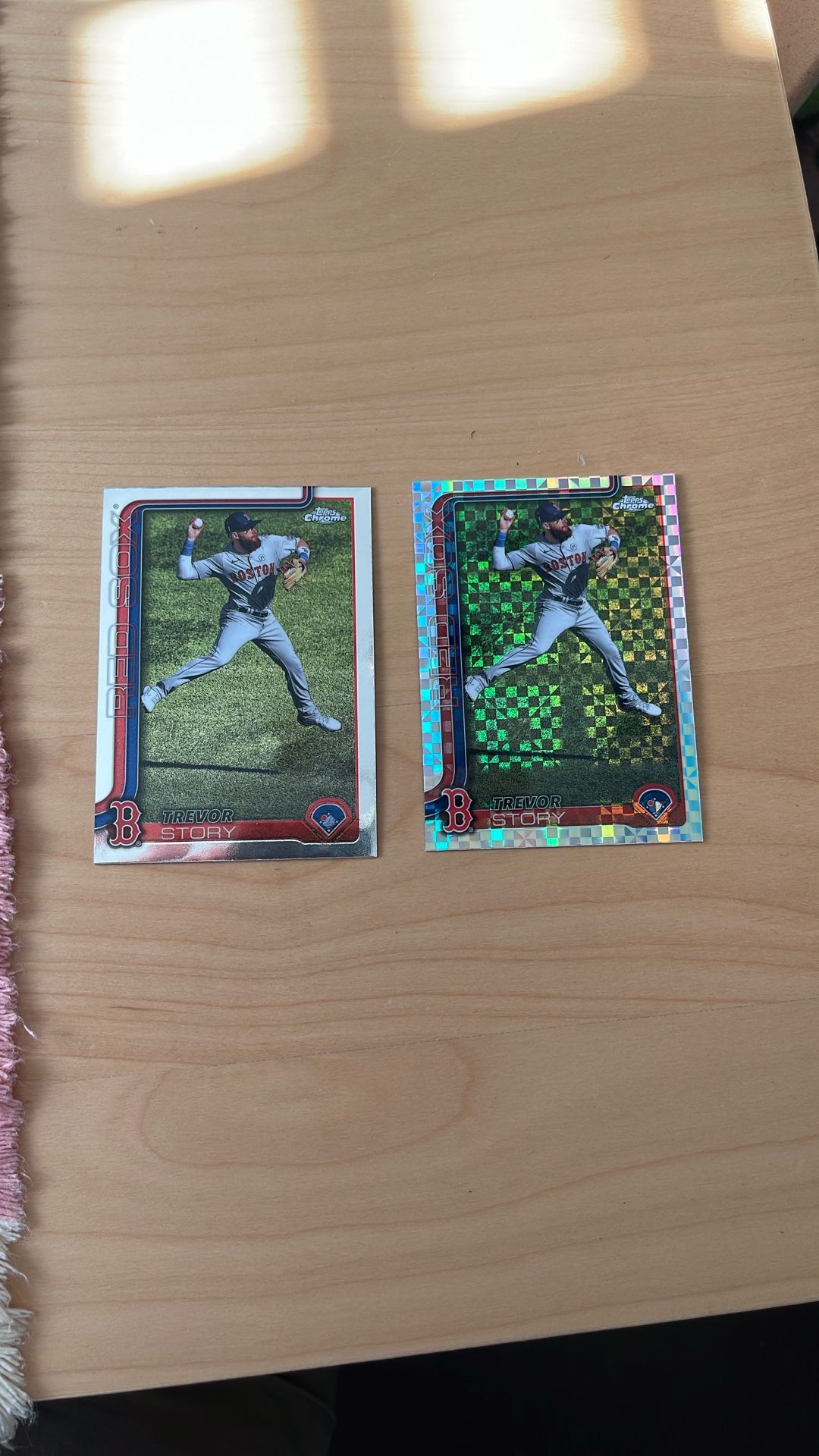 2025 Topps Chrome Trevor Story 