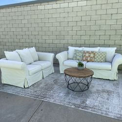 *Free Delivery* Rowe Furniture Couch Sofa Loveseat Set 