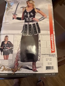 Dreamgirl Warrior Costume Size Large