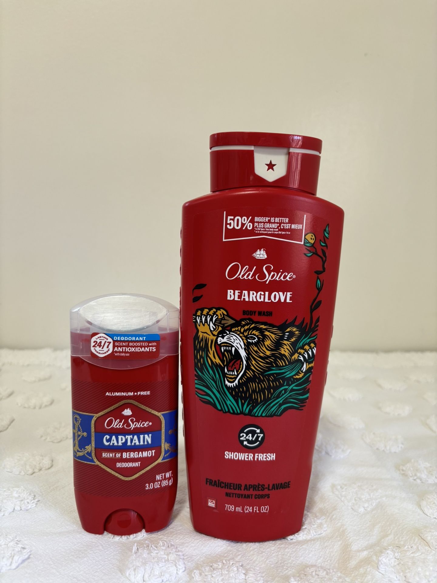 Old Spice Body Wash And Deodorant