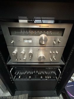 Vintage Kenwood stereo  set