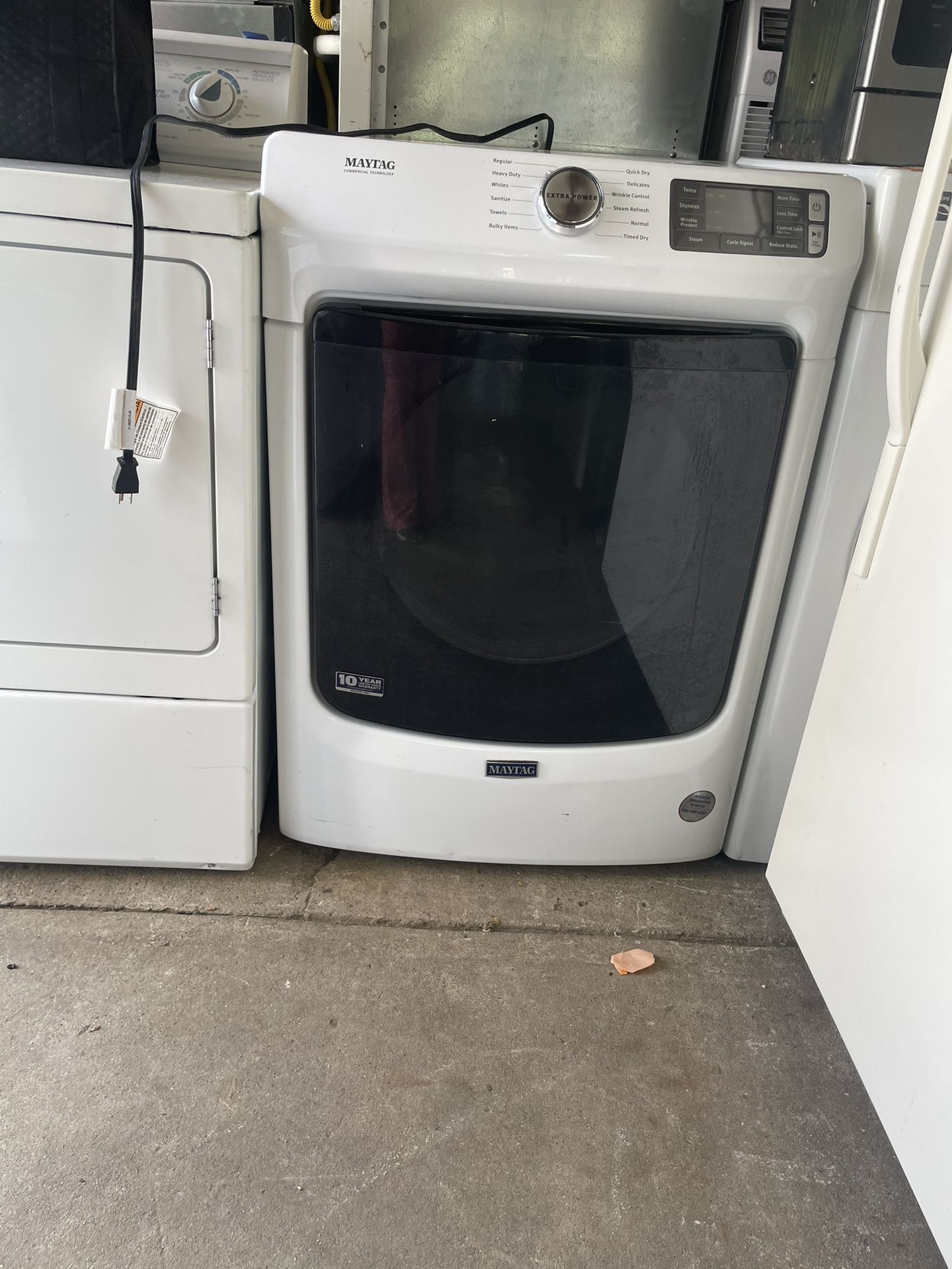 Used Gas Dryer My tag
