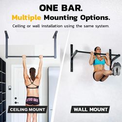 Stud Bar Mounted Pull-Up Bar