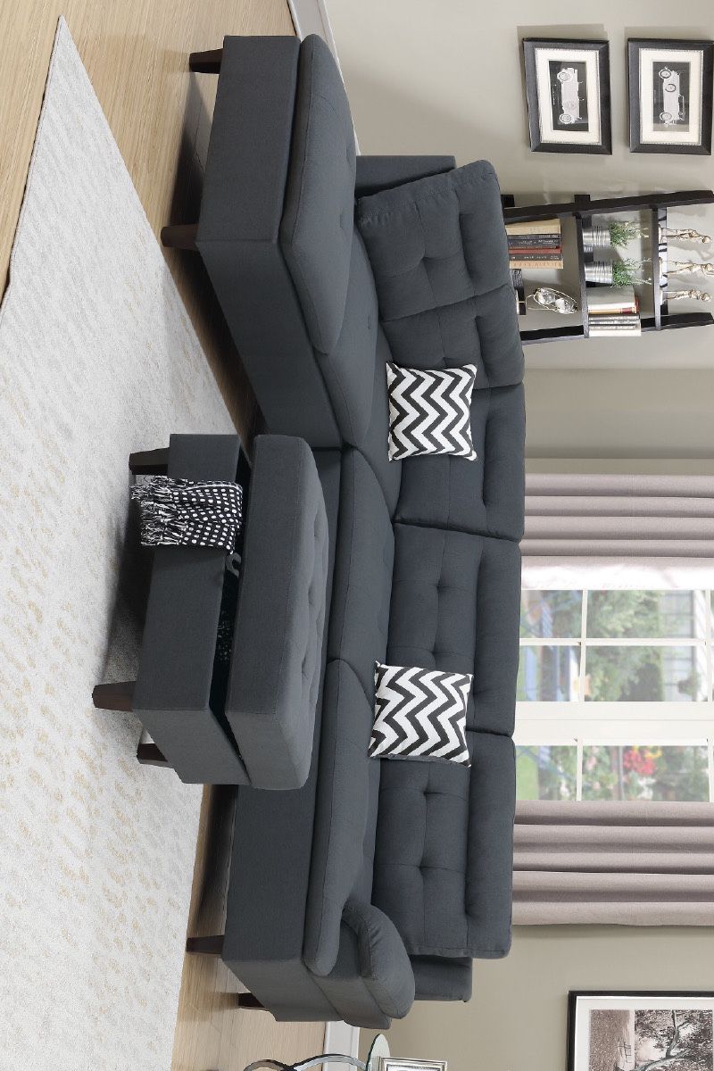 Sectional With Ottoman /// Financing Available