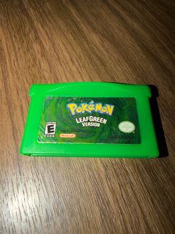 Pokemon LeafGreen Authentic