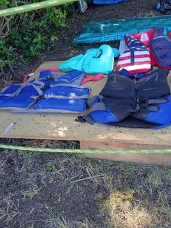 Life jackets 5 and 10