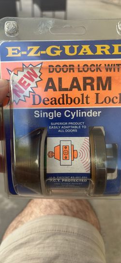 Door Lock With Alarm 