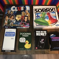 Assortment Of Board Games 