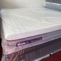King Size Mattress  Purple Premier 3 - 12” Thick – Factory Direct, Premium Comfort | Fast Same-Day Delivery 🚚 