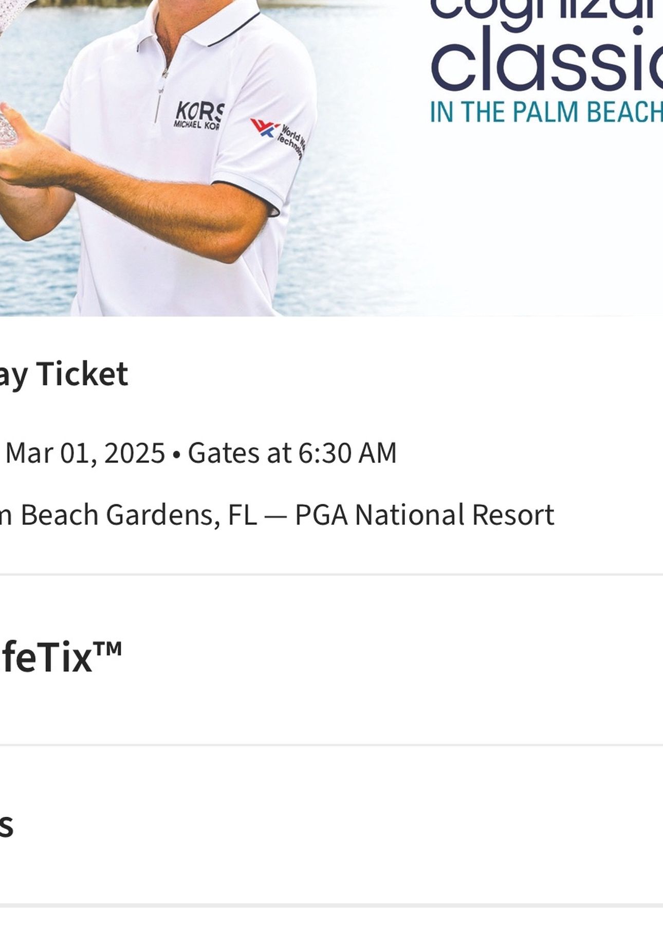 Two Saturday Bear Trap Tickets