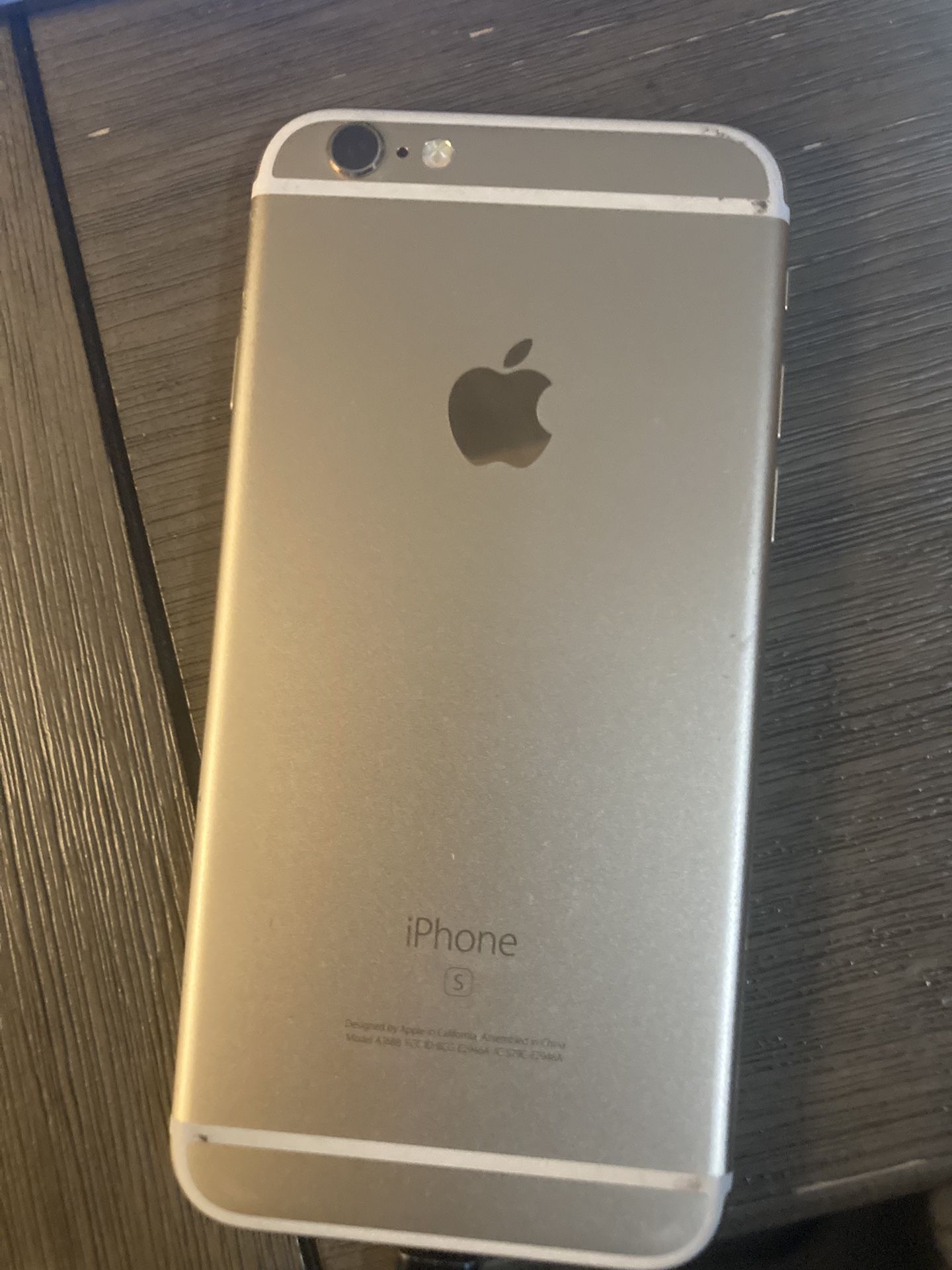 iPhone 6s Gold And Pink