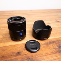 Sony Zeiss ZA Sonnar 55mm f1.8 FE A7RV A7CR A1 A1II A9III A7V A7CII A7IV ZV-E1